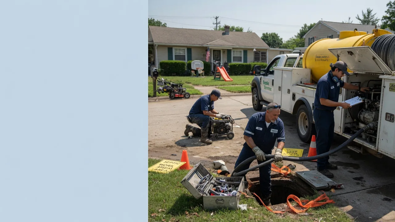 Septic Tank Pumping in Grissom Arb, IN near me